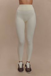 Callie Active Leggings - Ivory